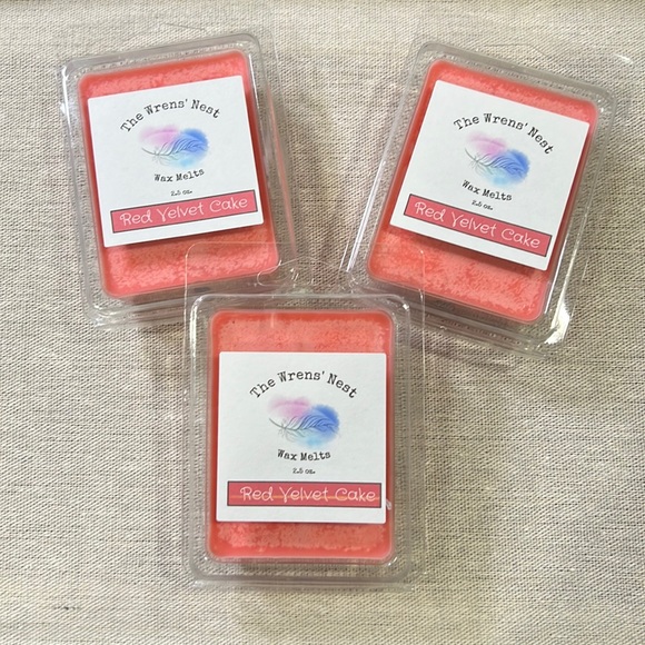 RED VELVET CAKE Wax Melts- bundle of 3 Red-Velvet Cake - Picture 1 of 3